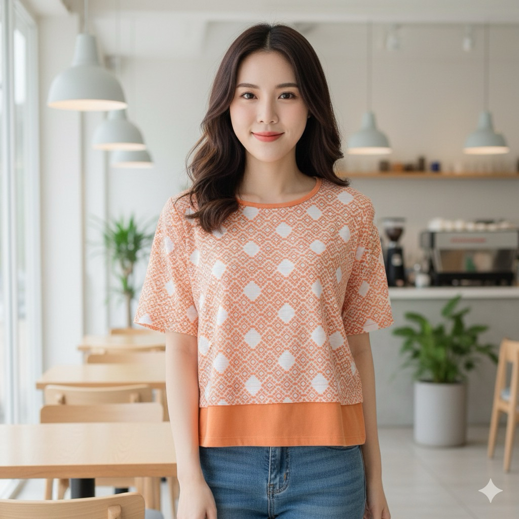 Hassenda Kaos Cropetee Wanita P454RJK