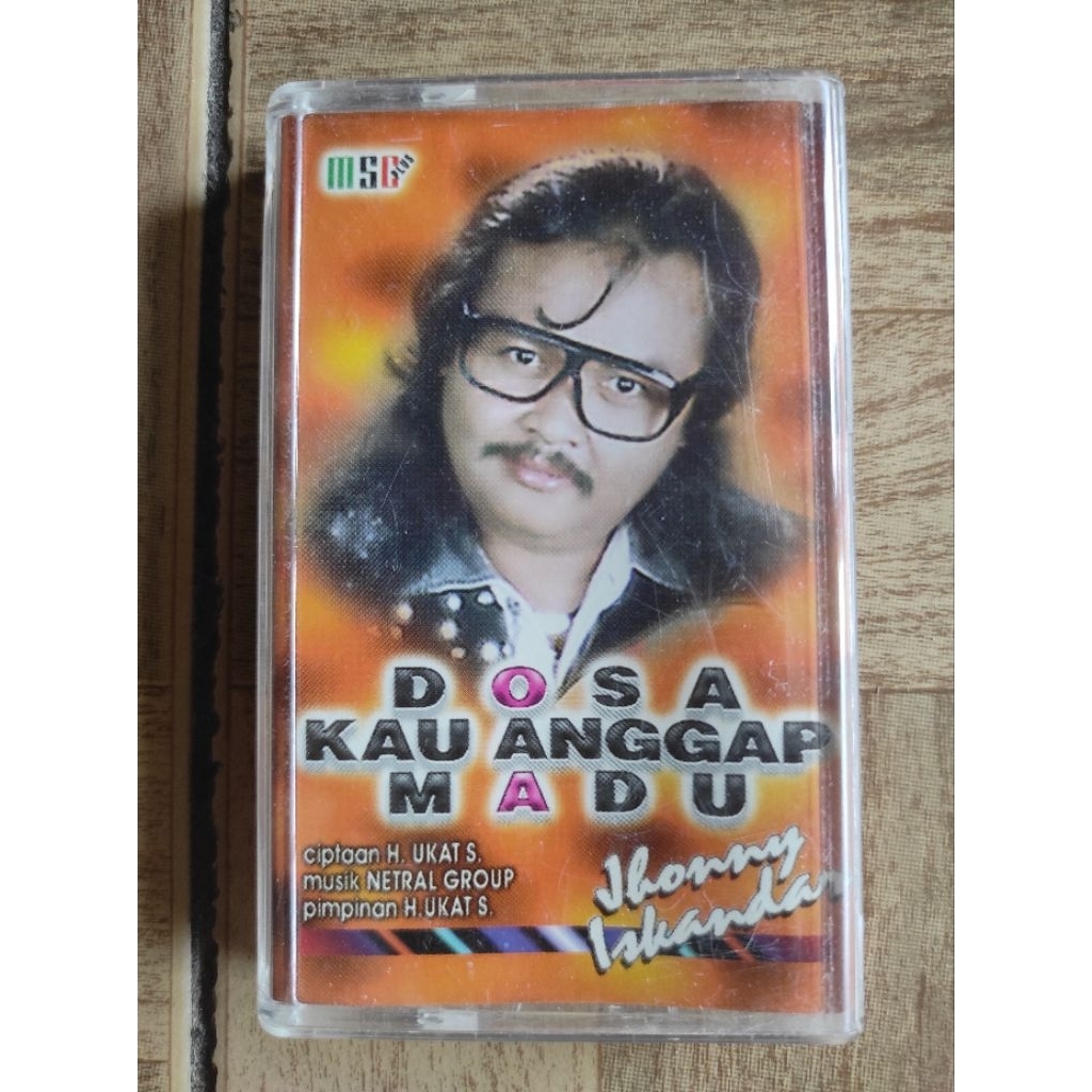 kaset pita JHONNY ISKANDAR "dosa kau anggap madu"