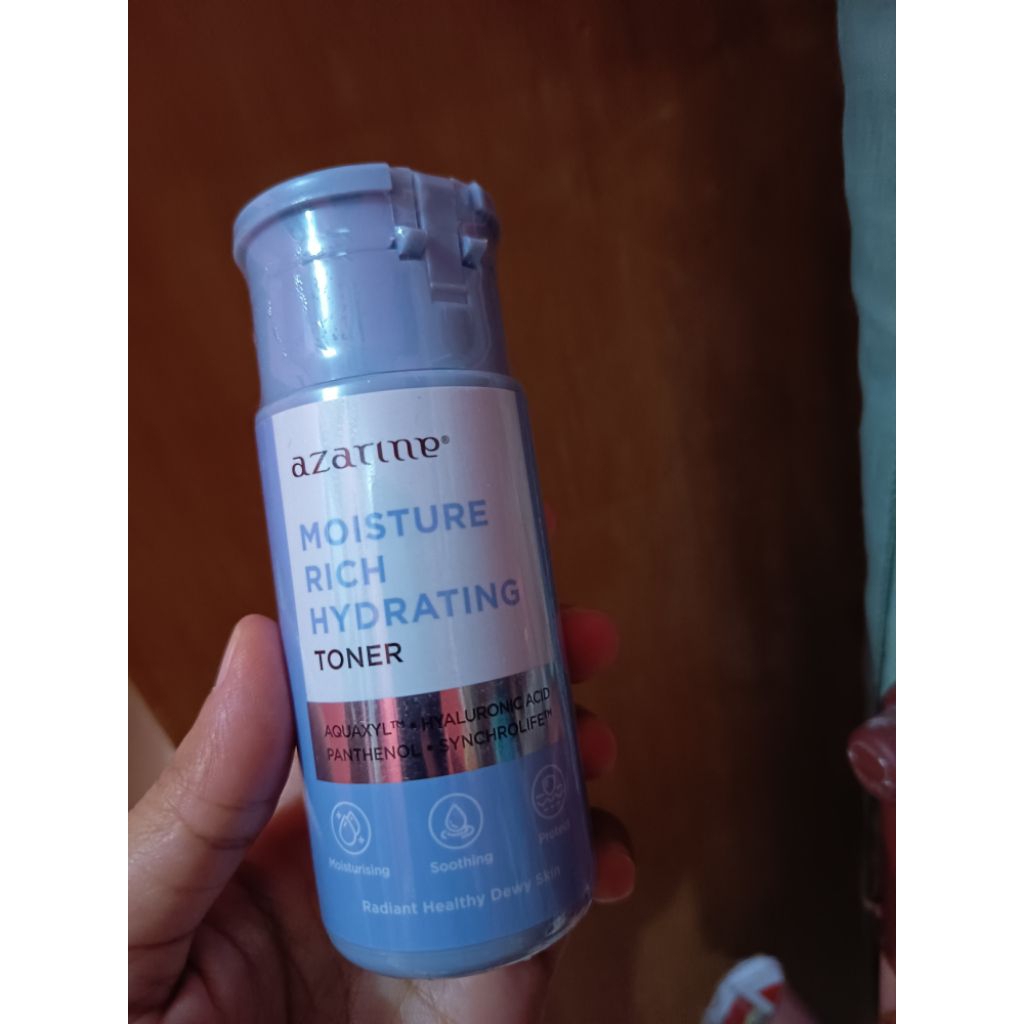 toner azarine biru