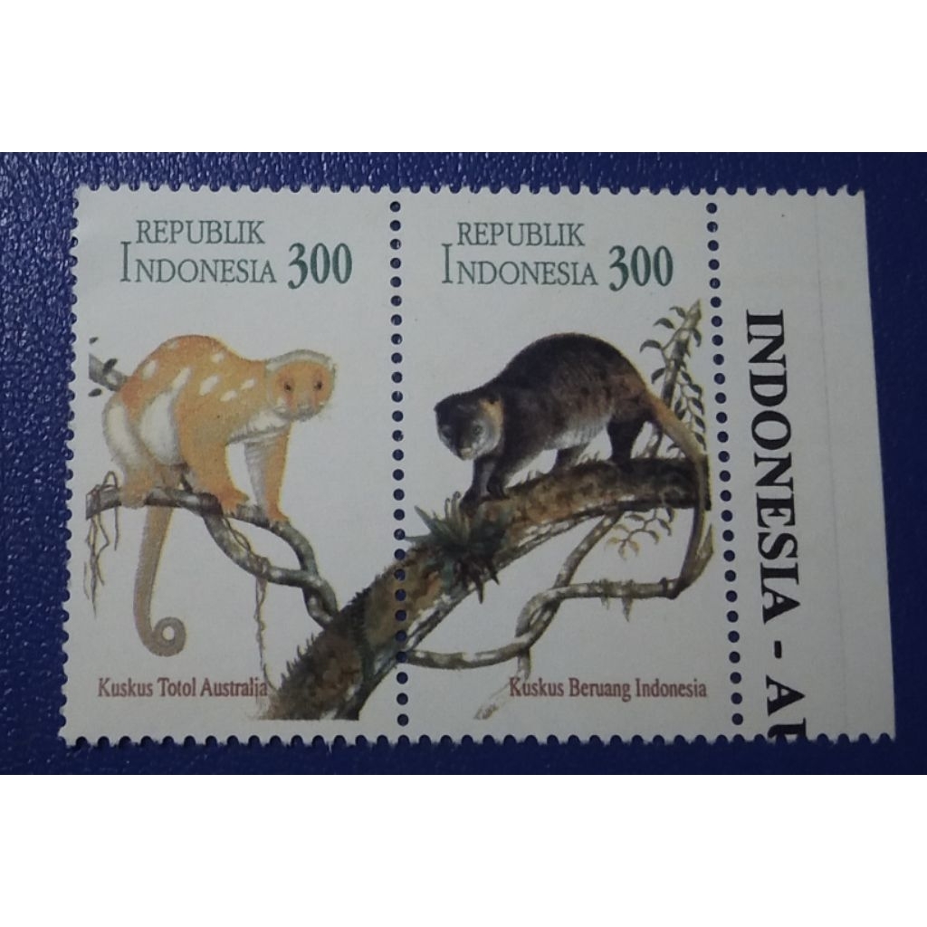 Prangko Lawas RI Set Lengkap Penerbitan Prangko Bersama Indonesia-Australia 1996