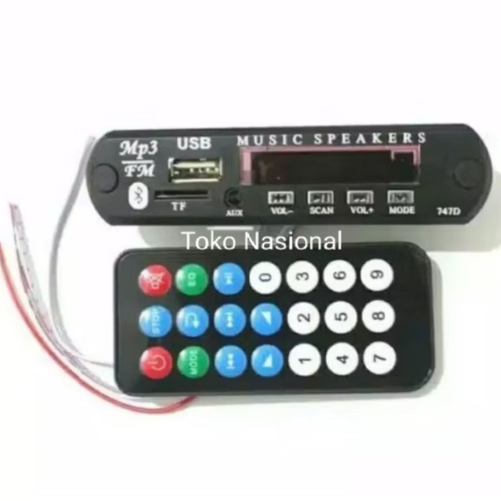 Kit/module mp3 Bluetooth 8-12V IC 7805