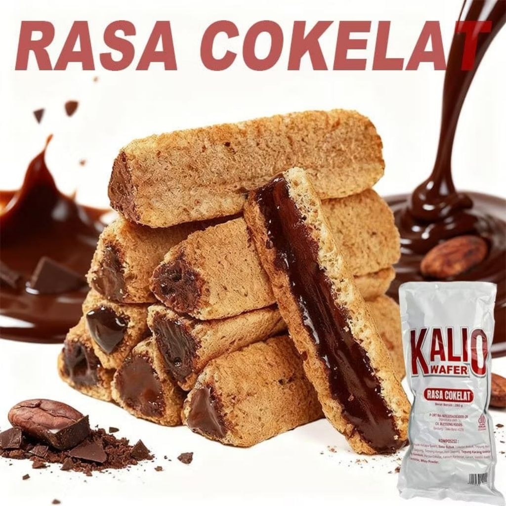 Cemilan Snack Stick Batang Coklat panjang / Kue Kering Coklat Vanilla
