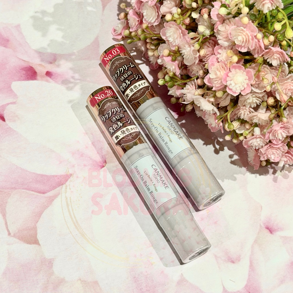 [ORI HANDCARRY/READY] Canmake Stay On Balm Rouge Japan