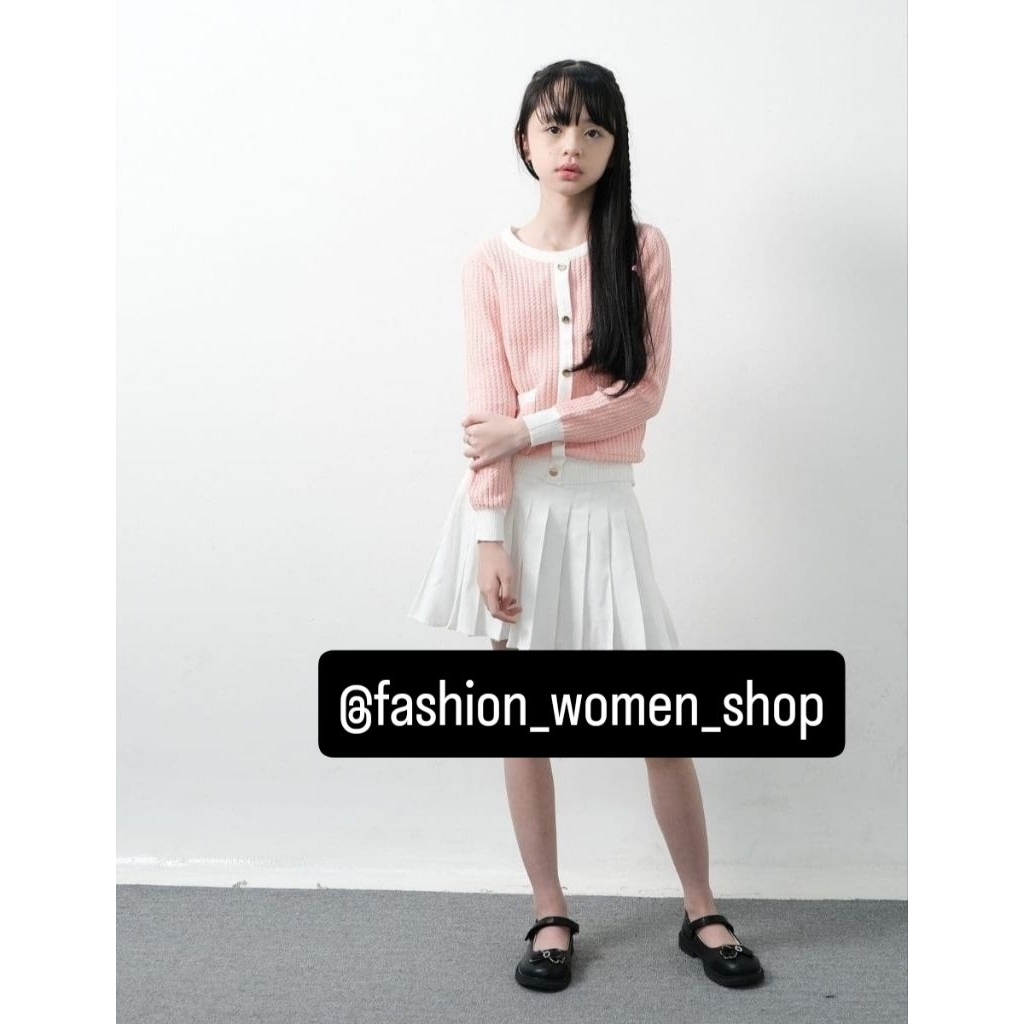 Cardigan Anak Pinkdose Knit Rajut