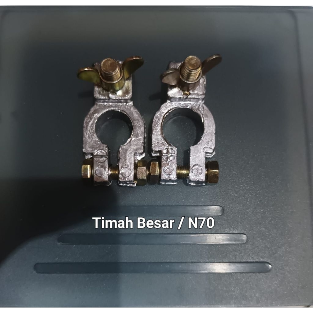 Klem aki kepala aki timah bsr N70