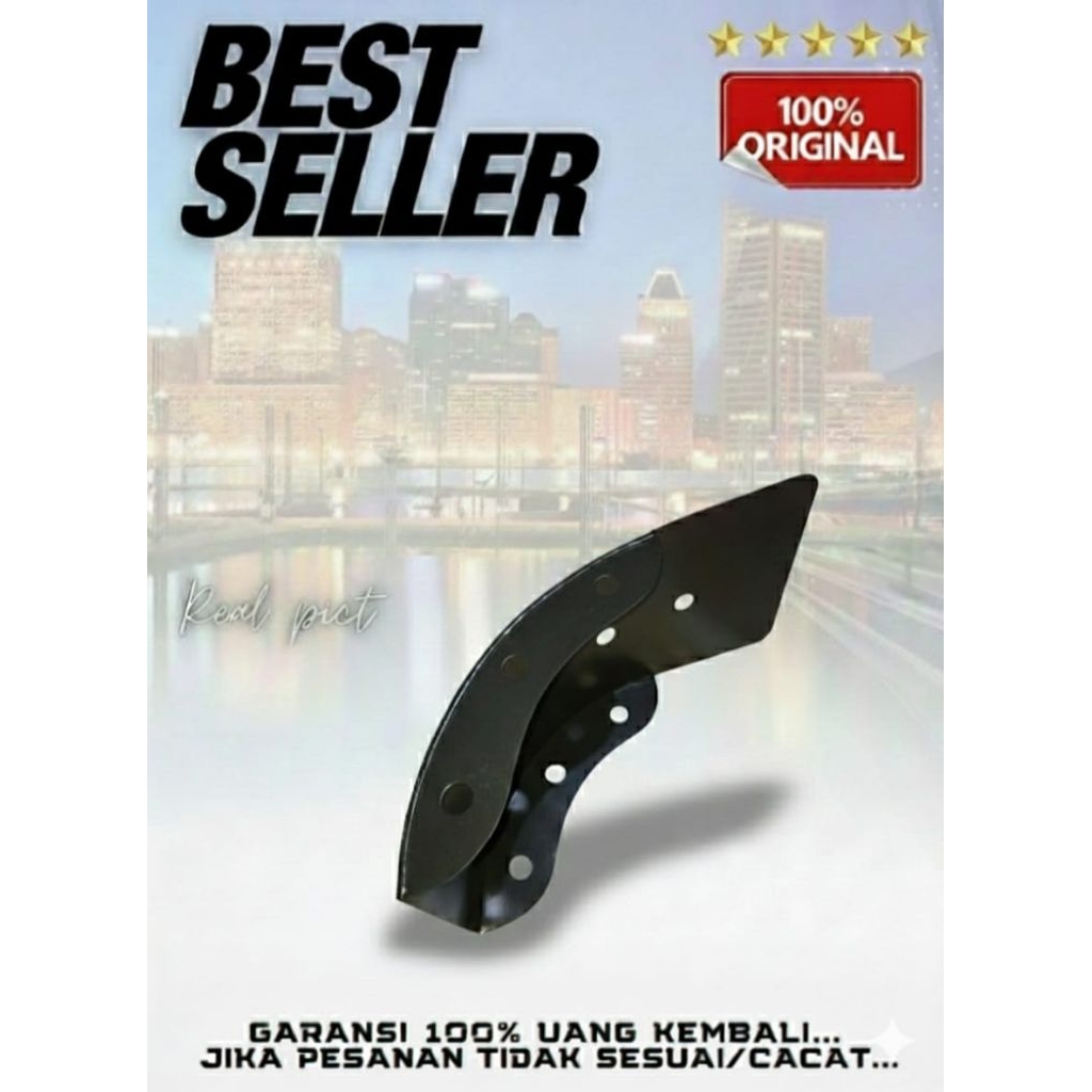 Cover Pelindung Mesin Skid Plate Hangguard Engine Scorpio Verza Byson Japstyle Megapro Tiger