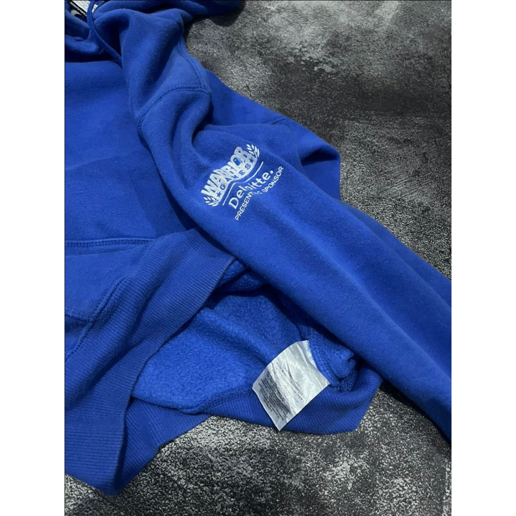 Hoodie Centang Biru