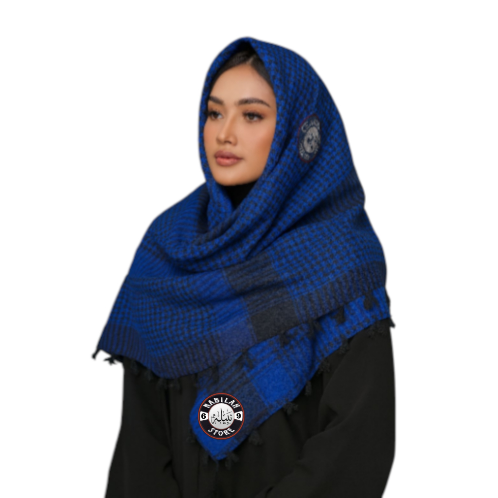 Sorban Hijab Wanita Arab Palestina Tactikal