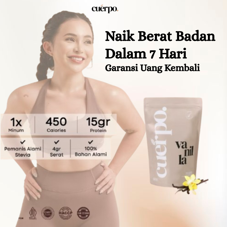 Cuerpo Susu Formula Penggemuk Badan Cepat Permanen