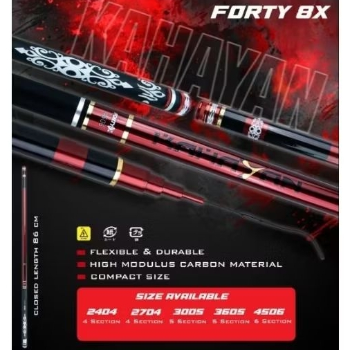 Joran Tegek Forty8x KAHAYAN Full CARBON 240 270 300 360 450