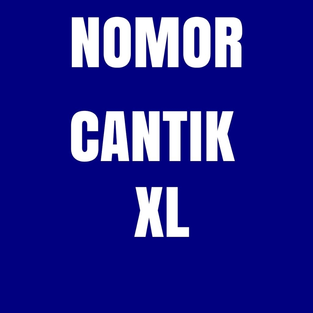 Nomor cantik XL Kartu perdana XL Nomor XL triple