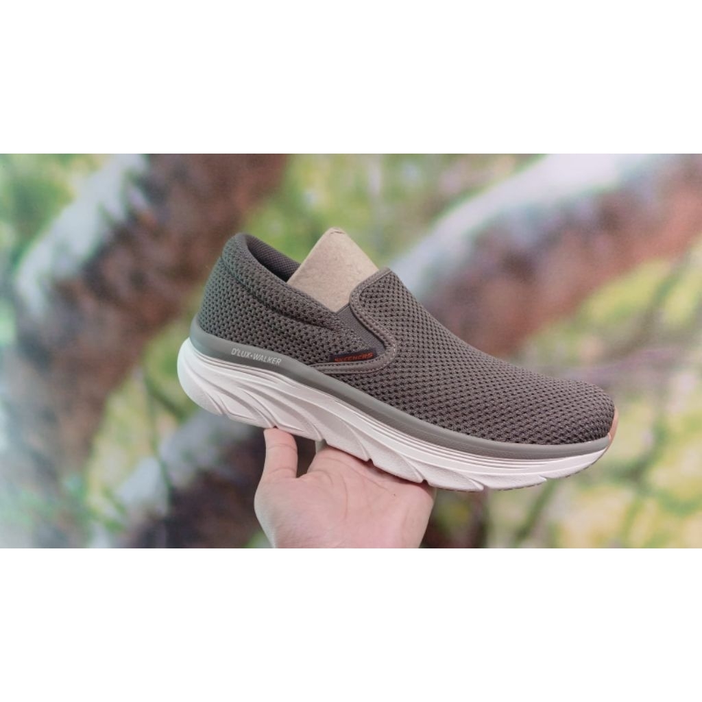 SEPATU SKECHERS D'LUX WALKER MEN'S SNEAKERS-SKE232262DKT