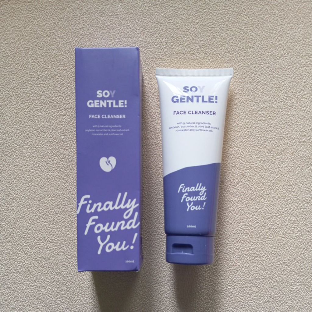 Finally Found You Soy Gentle Face Cleanser