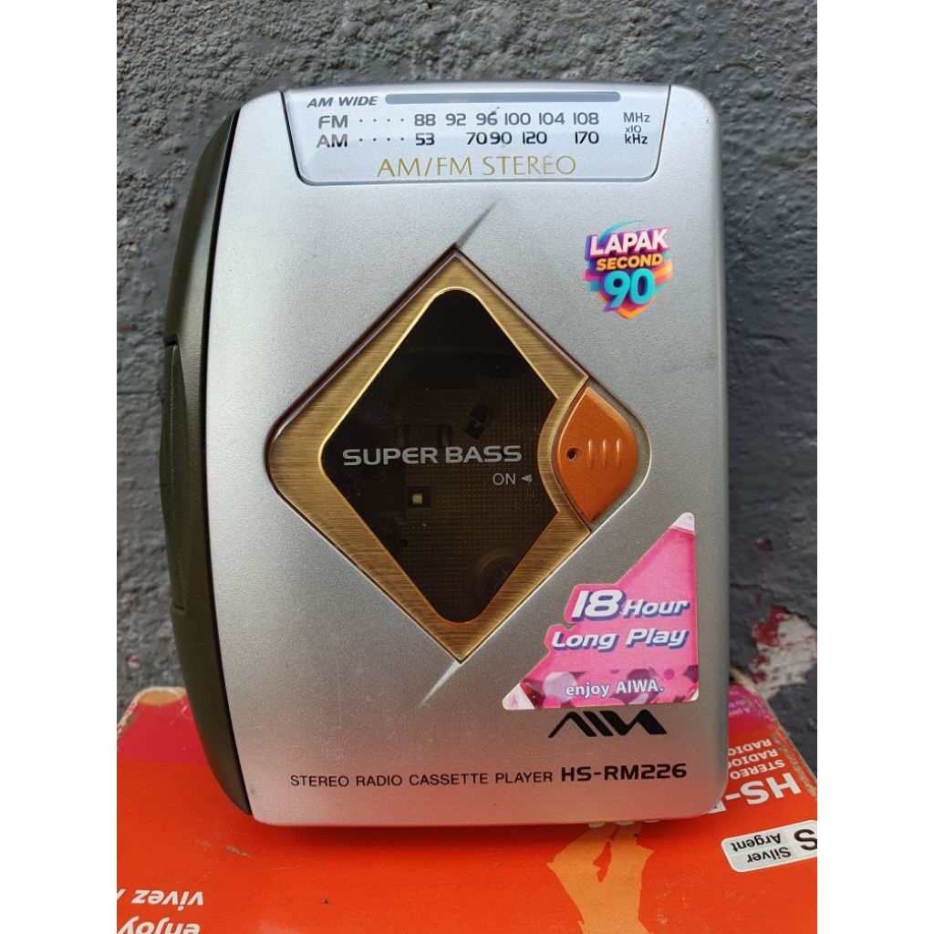 WALKMAN AIWA HS-RM226 SONY CORPORATION