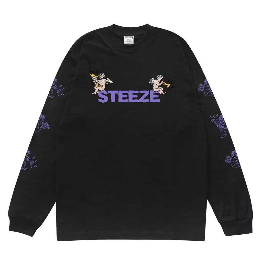 LONGSLEEVE STEEZE.LTD ANGEL BLACK