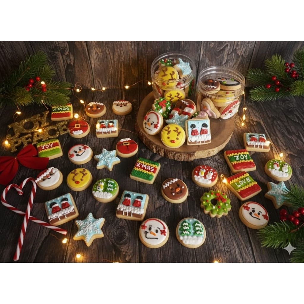 Christmas cookies termurahhh - Kukis Natal - Cookies Natal