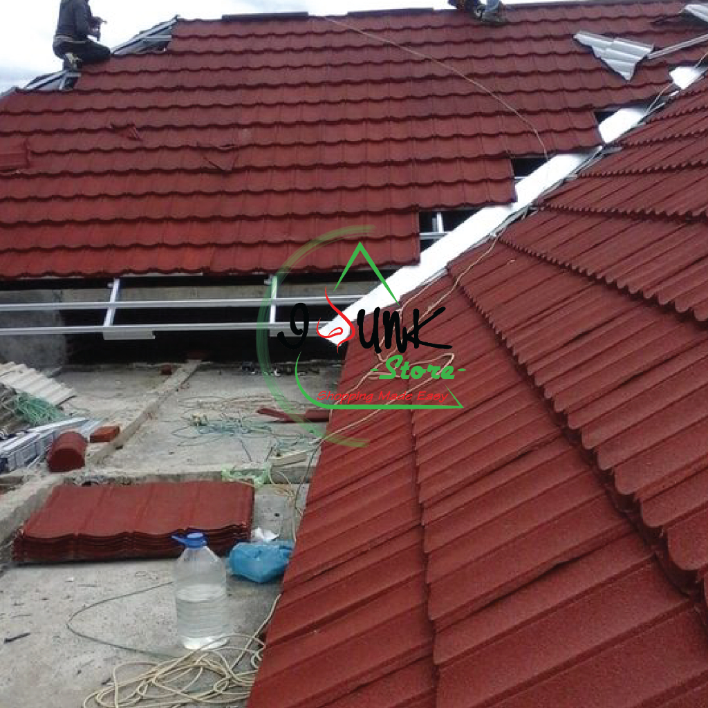 GENTENG METAL PASIR 80 X 80 CM TEBAL 0.35 MM / ATAP METAL PASIR 80 X 80 CM TEBAL 0,35 MM