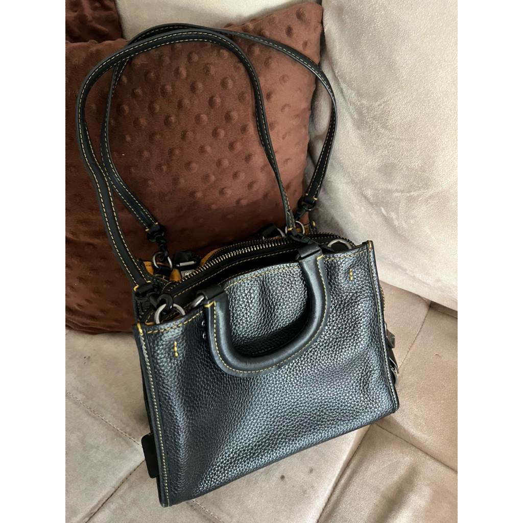 Coach Rogue 25 black preloved
