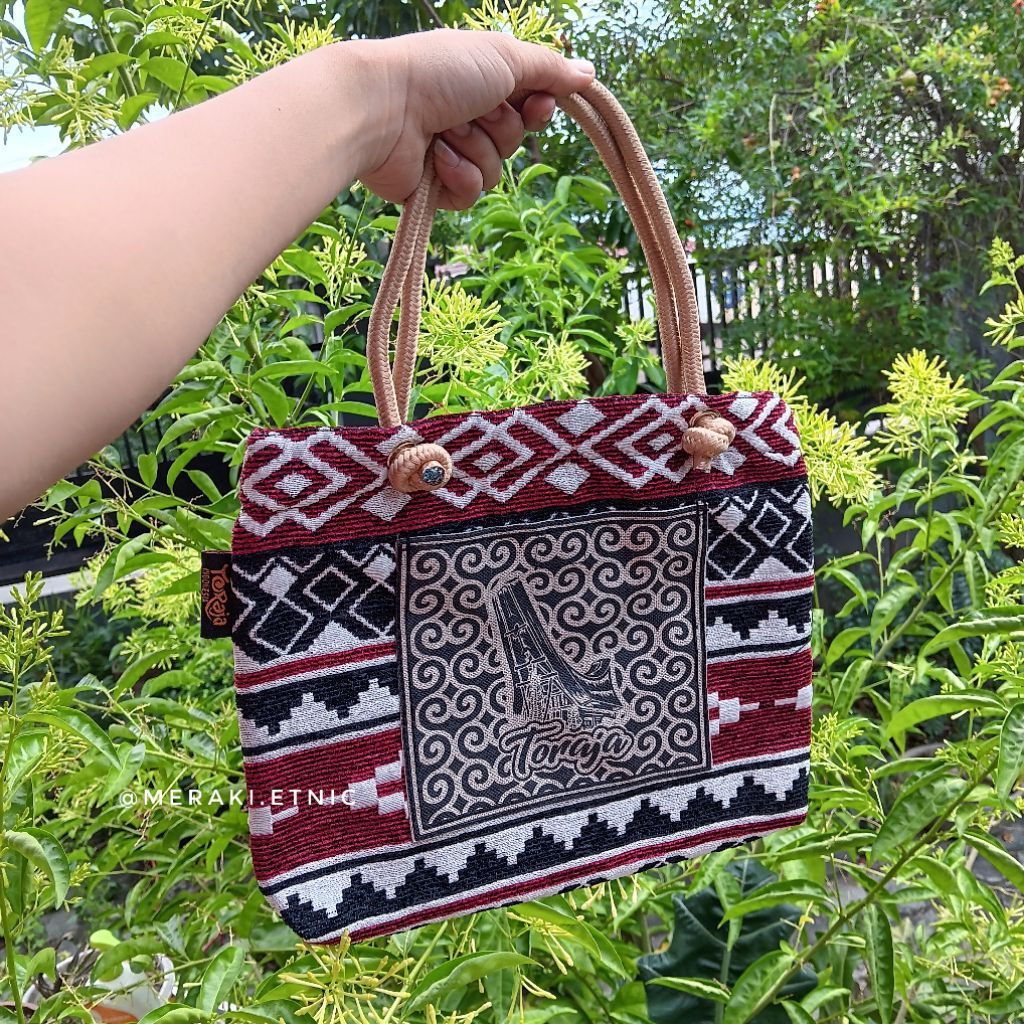 Tas Jinjing Toraja Tas Tenteng Mini Totebag Toraja