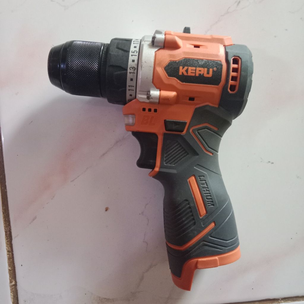Bor baterai bor cordless bor tanpa kabel 16.8v brushless kepu bekas review