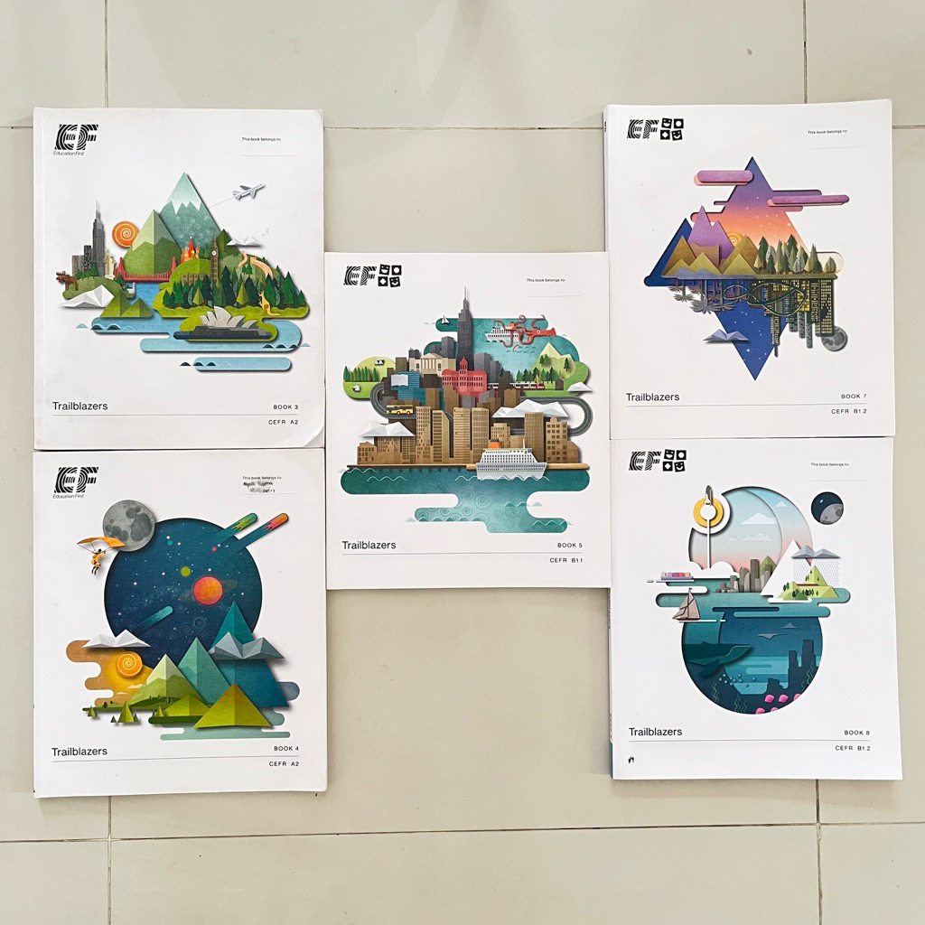 Buku EF (English/ Education First) Trailblazers ORI (second)
