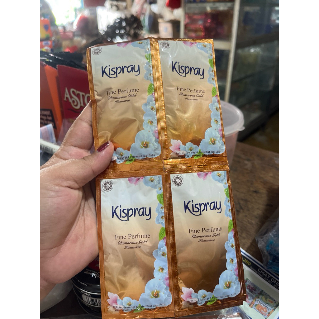 KISPRAY FINE PARFUM GOLD