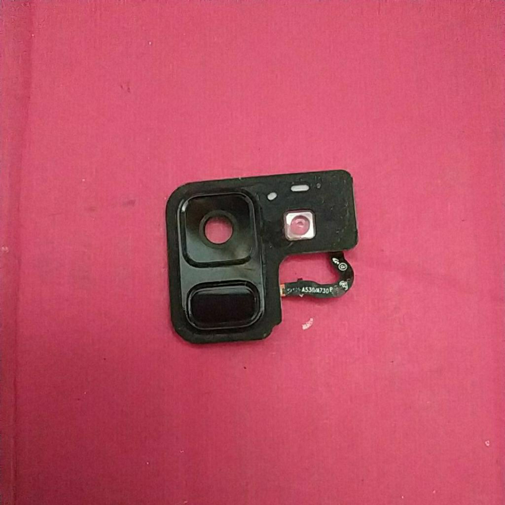 Fingerprint plus kaca kamera bekas Samsung A8 plus A730f