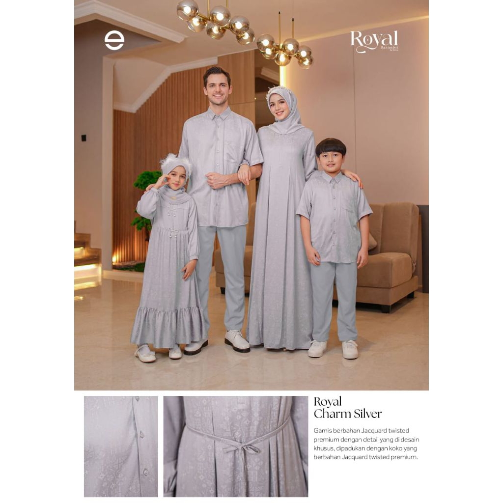 SARIMBIT ROYAL CLASSIC SKY BY ETHICA 2026/SARIMBIT LEBARAN/SARIMBIT KELUARGA/GAMIS DAN KOKO/SARIMBIT