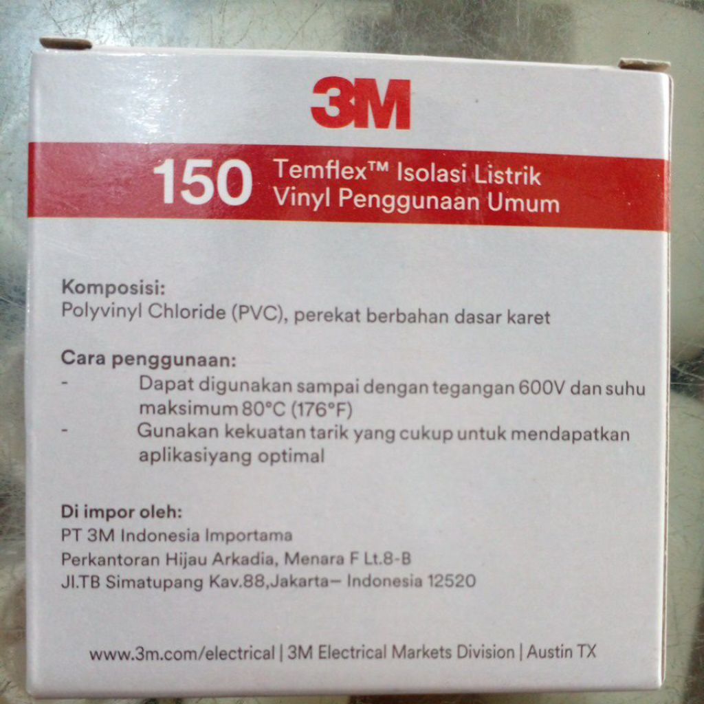 Isolasi 3m Isolasi Listrik Isolasi Kabel Listrik Selotip Kabel Isolasi Hitam