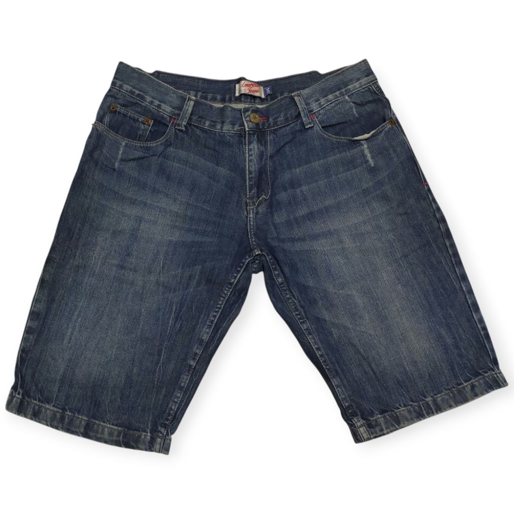 Celana Pendek Jeans Denim Second