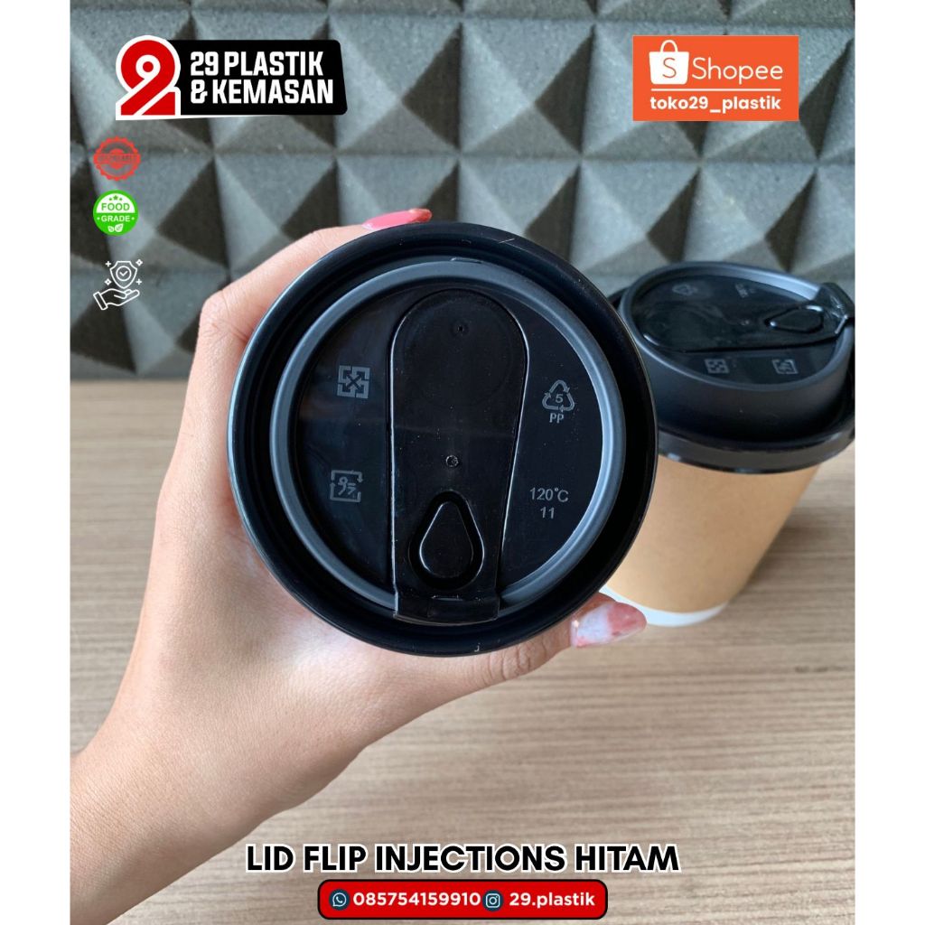 Lid flip injection/tutup flip injection JWL