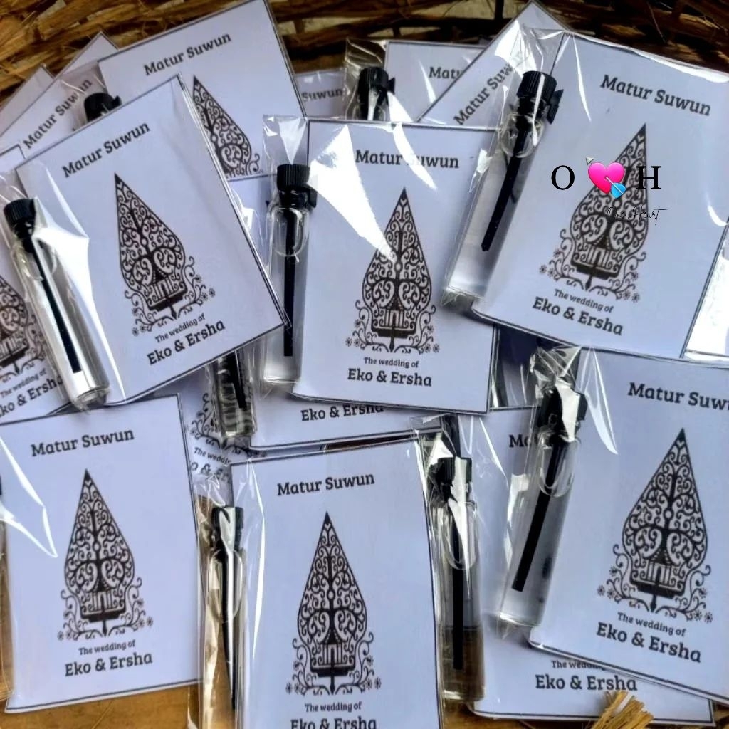 ( Isi 100 Pcs )Souvenir Parfum wedding pernikahan