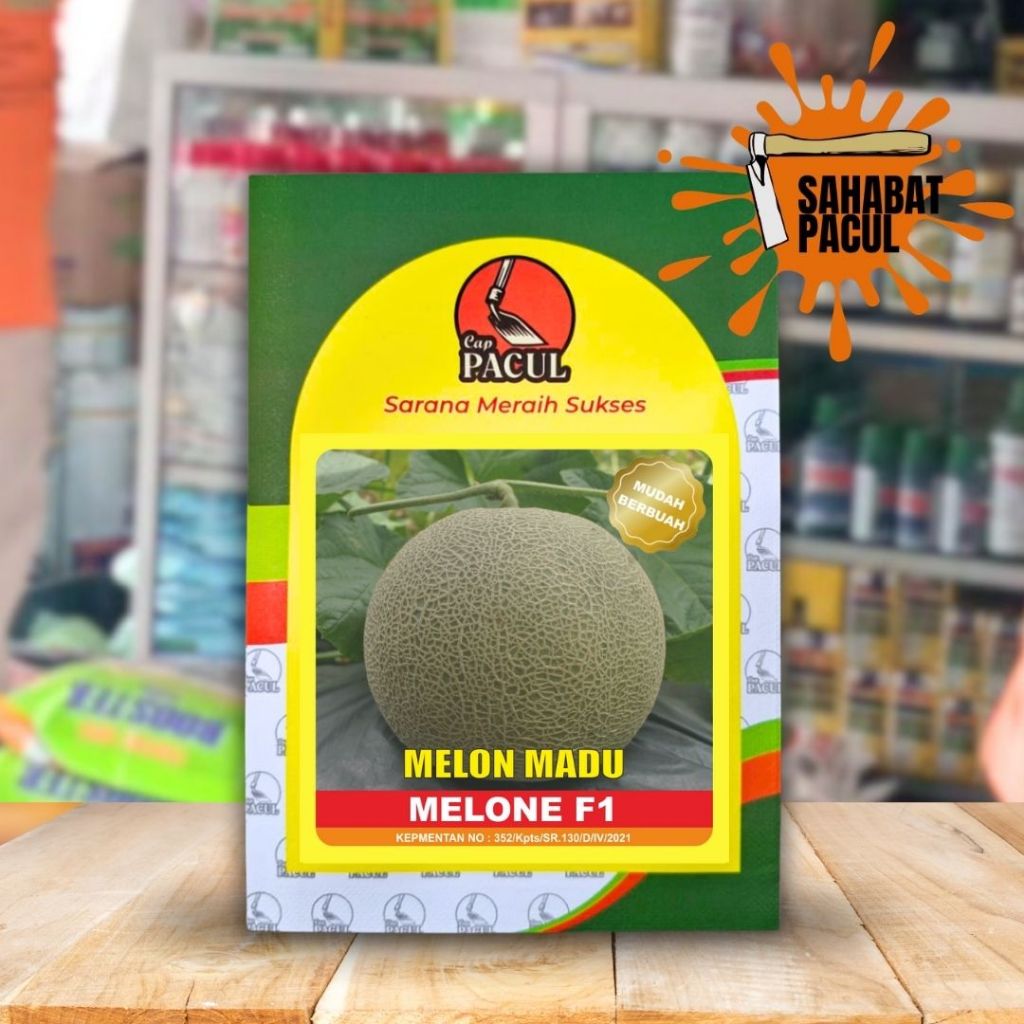 Benih Melon Melone Tahan virus isi 600 biji