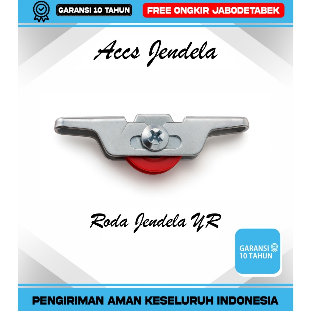 Roda Jendela Sliding UPVC Merk YR