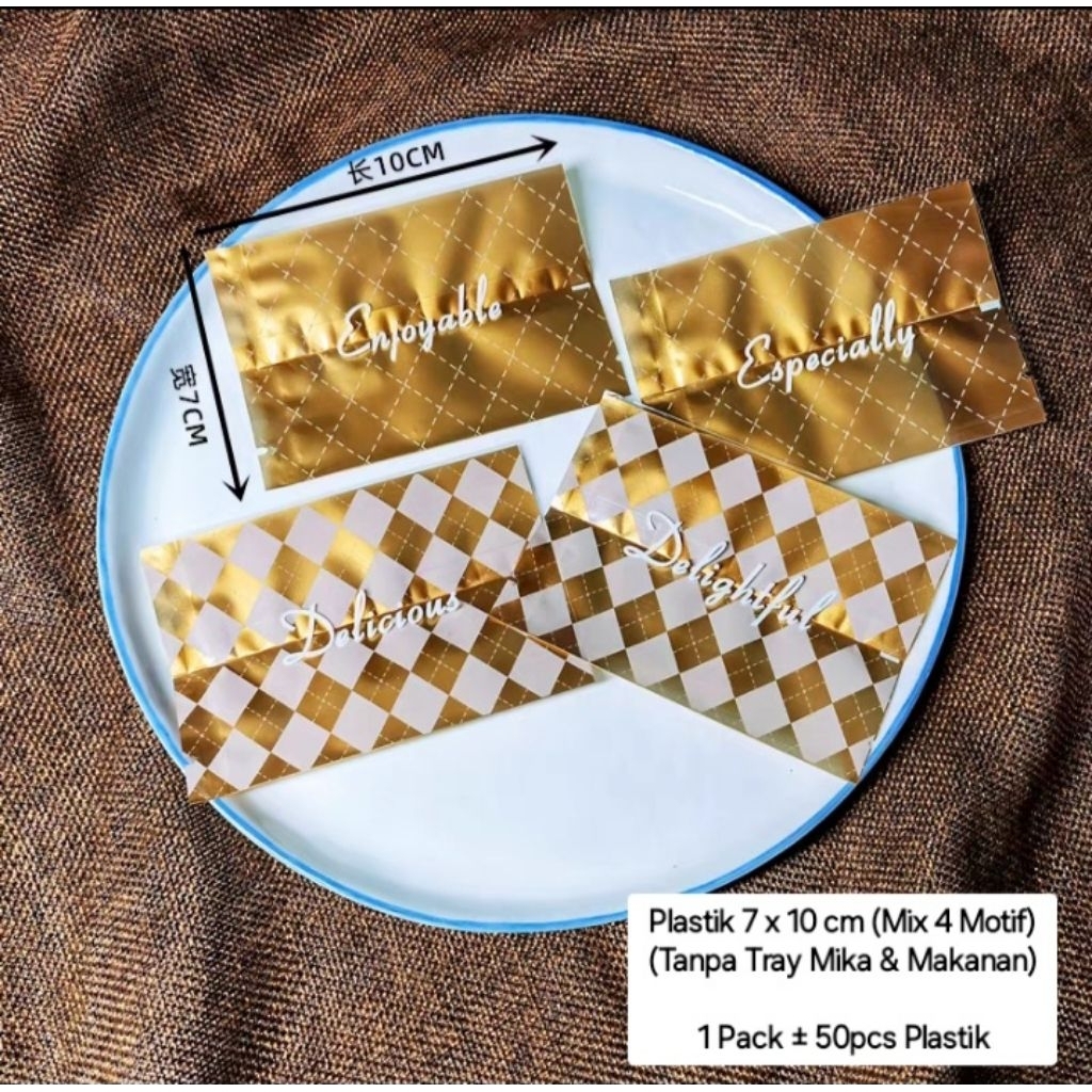 Plastik 7x10cm | Plastik Cookies 7x10cm | Plastik Lebaran 7x10cm | Plastik Nastar | Plastik Natal | 