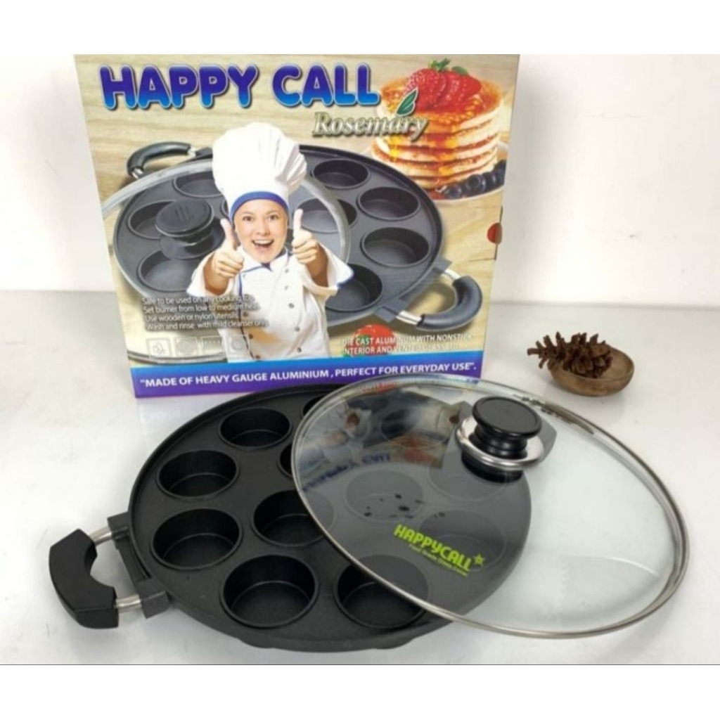 Cetakan Kue Lumpur/Apem 7 Lubang HAPPYCALL