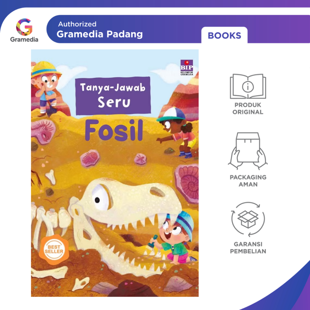 Gramedia Padang - Tanya Jawab Seru Tentang Fosil