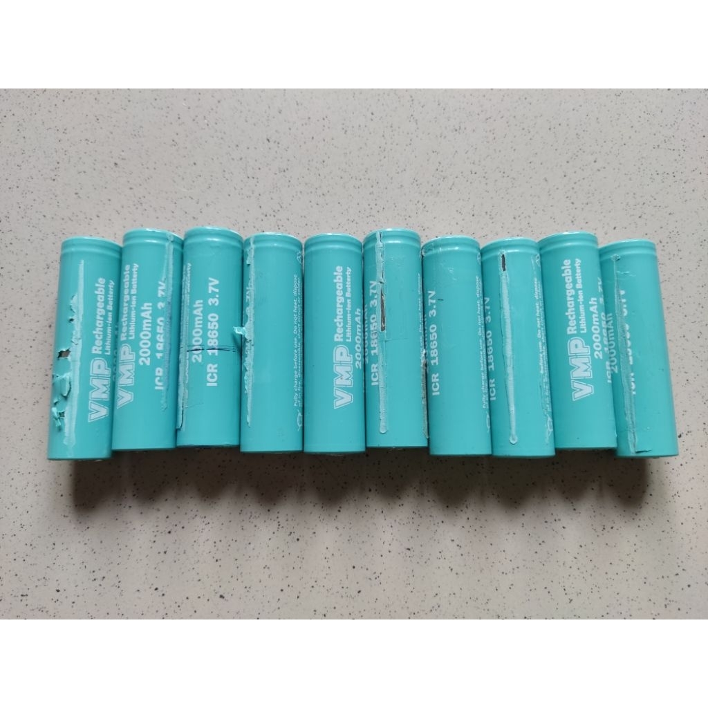 Battery copotan power bank dan laptop  type 18650