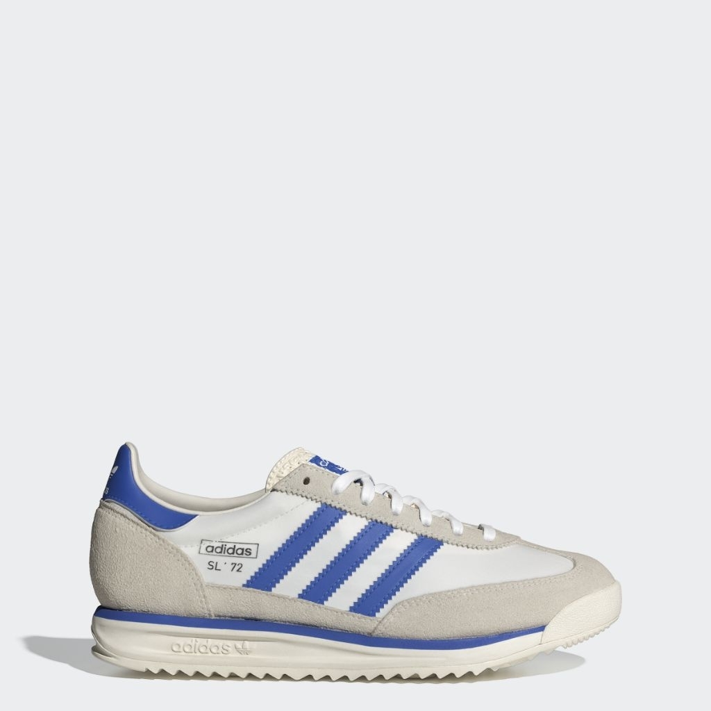 SEPATU SNEAKERS ADIDAS ORIGINAL - ADIDAS SL 72 RS WHITE BLUE