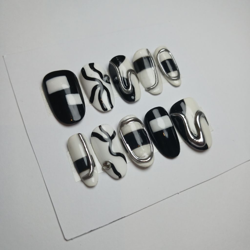 V11 Chore Canvas press on - Short Oval