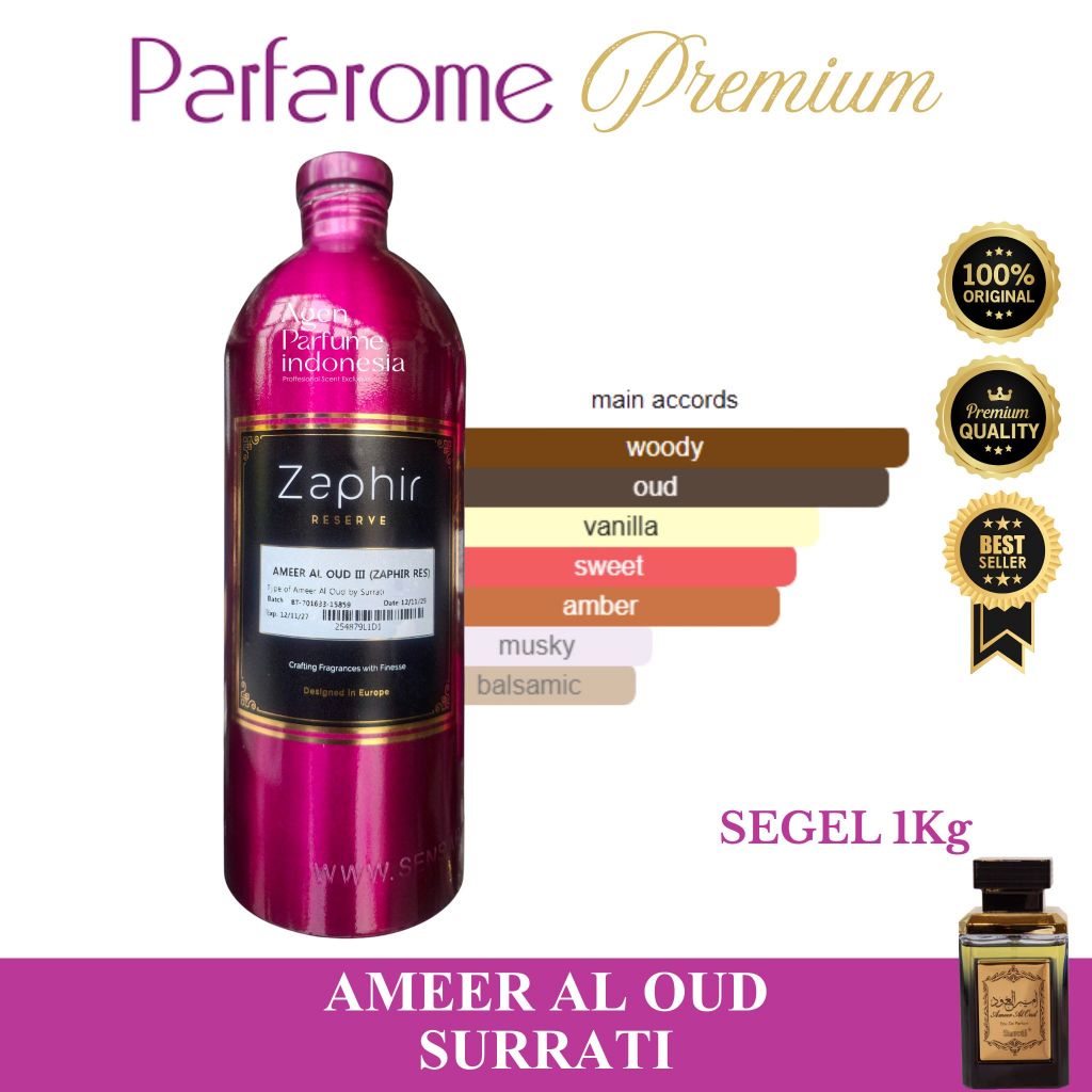 AMEER AL OUD BY SURRATI  By PARFAROME PREMIUM Segel 1Kg