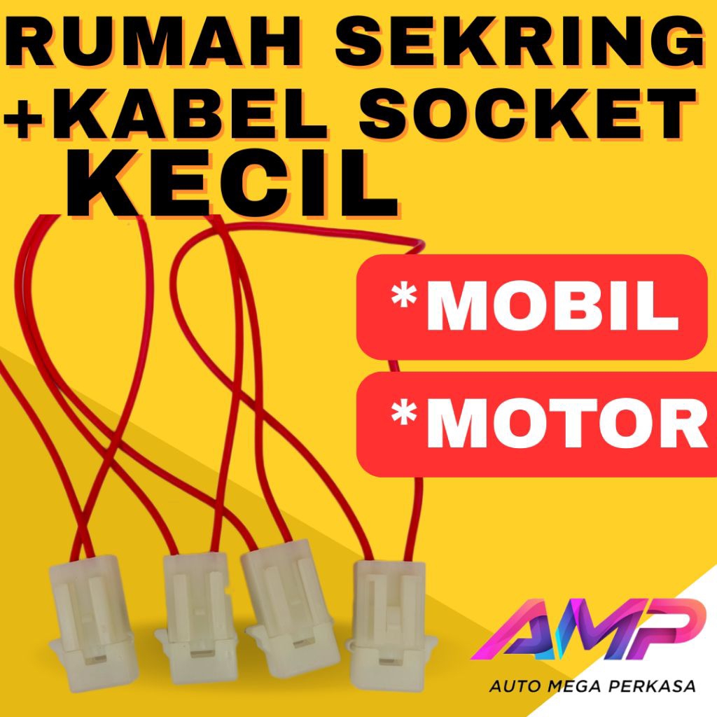 RUMAH BOX SEKRING KECIL MURAH + KABEL SOCKET MOTOR MOBIL UKURAN KECIL