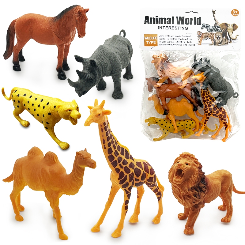 FOURBEAR MAINAN EDUKATIF MINIATUR ANIMAL DINO DINOSAUR KARET VYNIL DINOSAURUS TYREX