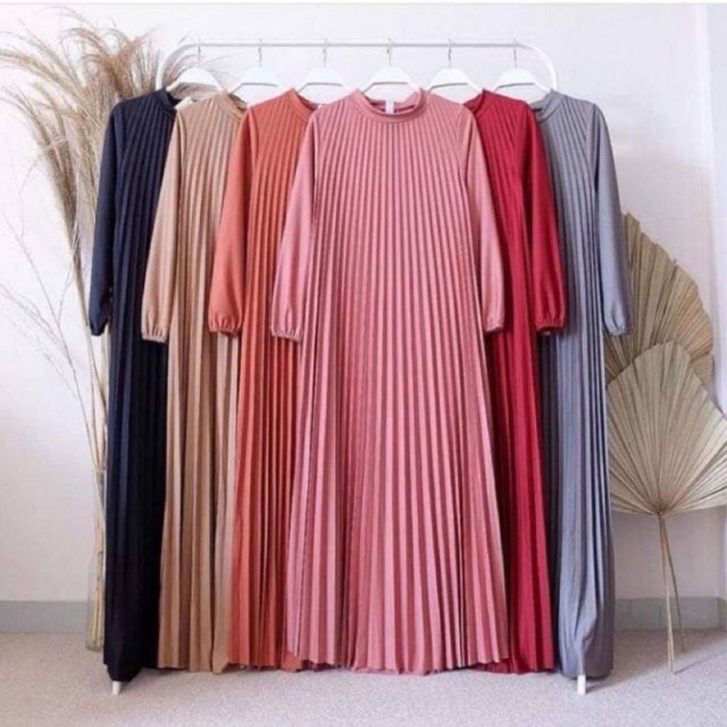 MEQA Daily - Gamis Plisket Mayung