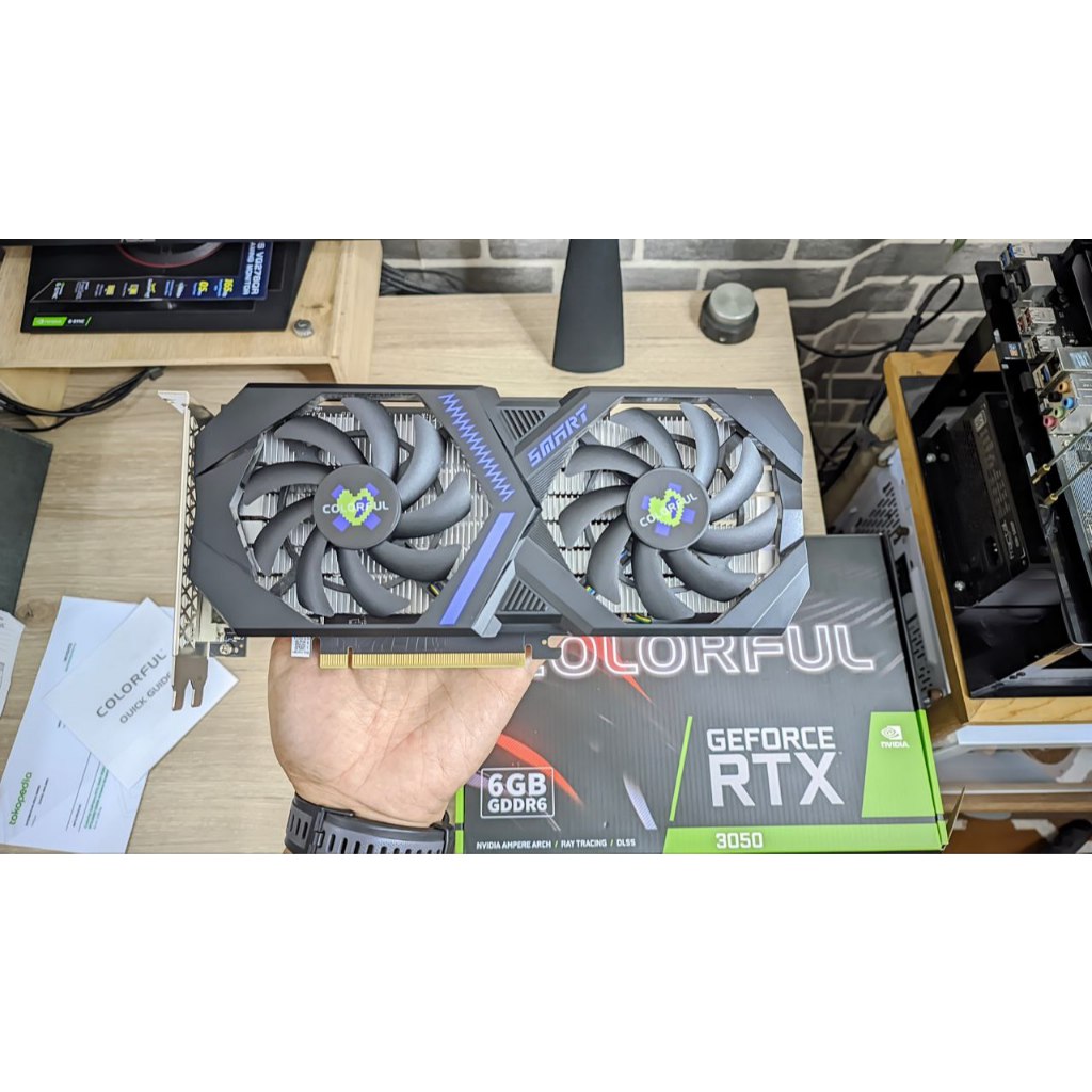 Colorful RTX 3050 6GB V-4V Expired Oktober 2028 Almost Brand New