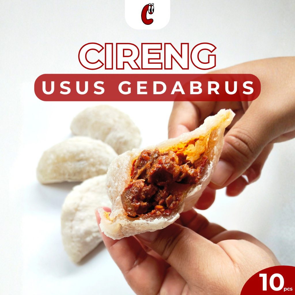 Cii - Cireng Usus Gedabrus - Cireng Isi Usus Pedas - Isi 10