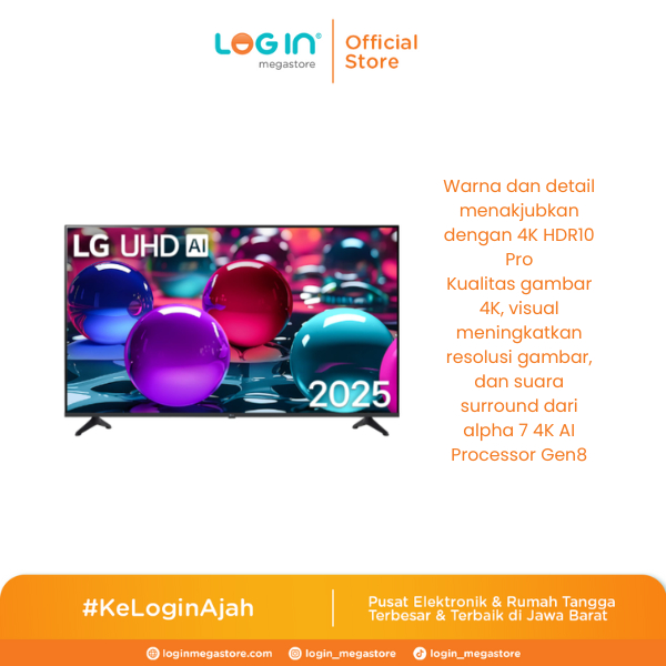 LG LED TV 65UA7350PSB SMART TV 65 INCH