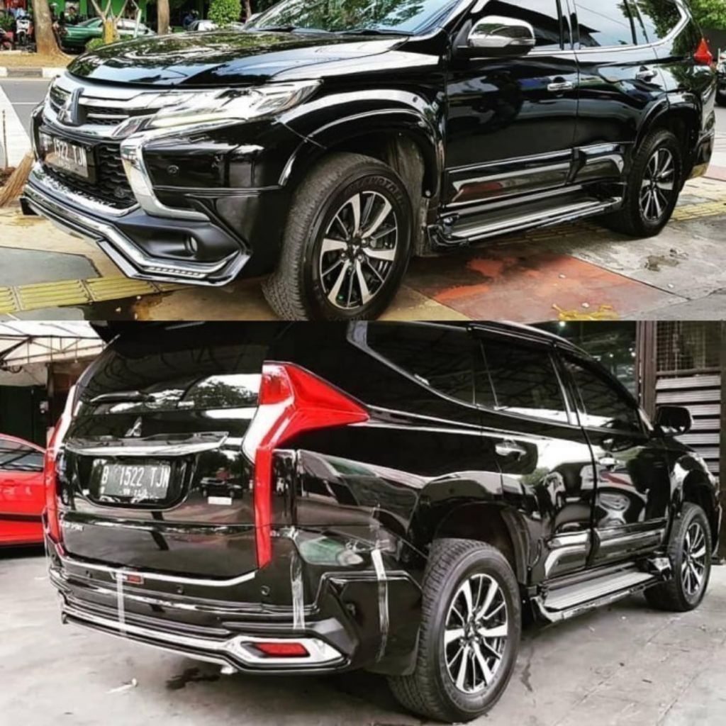 bodykit Pajero sport 2016-2020 r body kit pajero bodikit pajero 5000 belakang