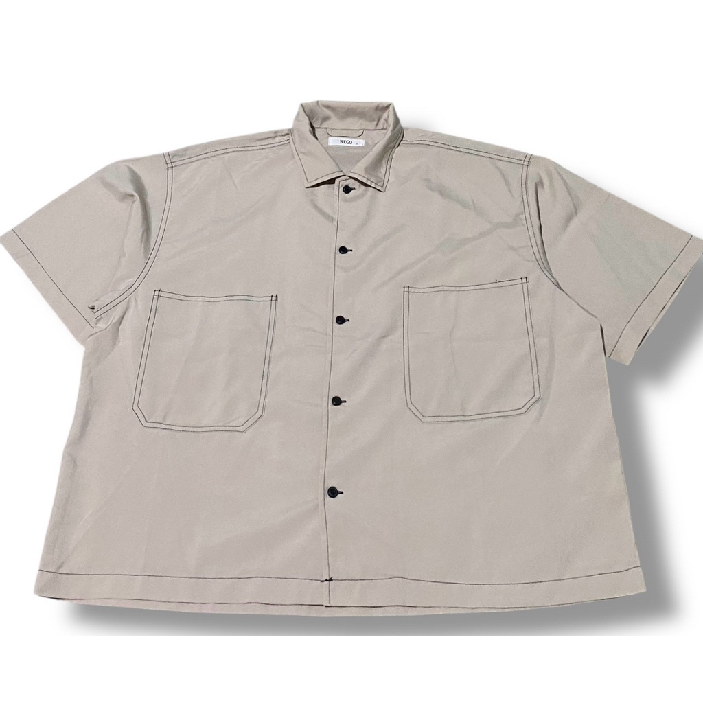 WEGO Kemeja Boxy Oversize Coksu Preloved