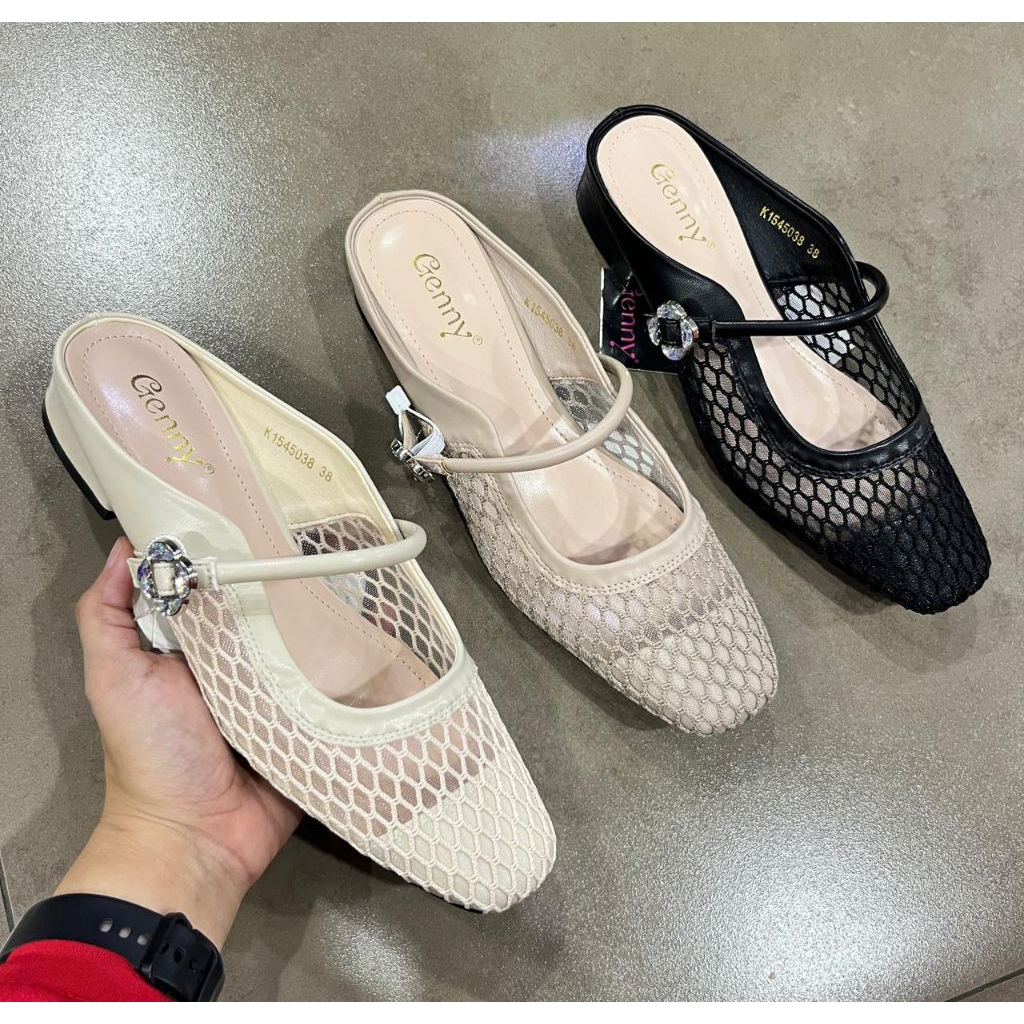 SANDAL SELOP WANITA RINGAN NYAMAN MERK GENNY